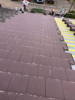 New roof installation by Moss Roofing